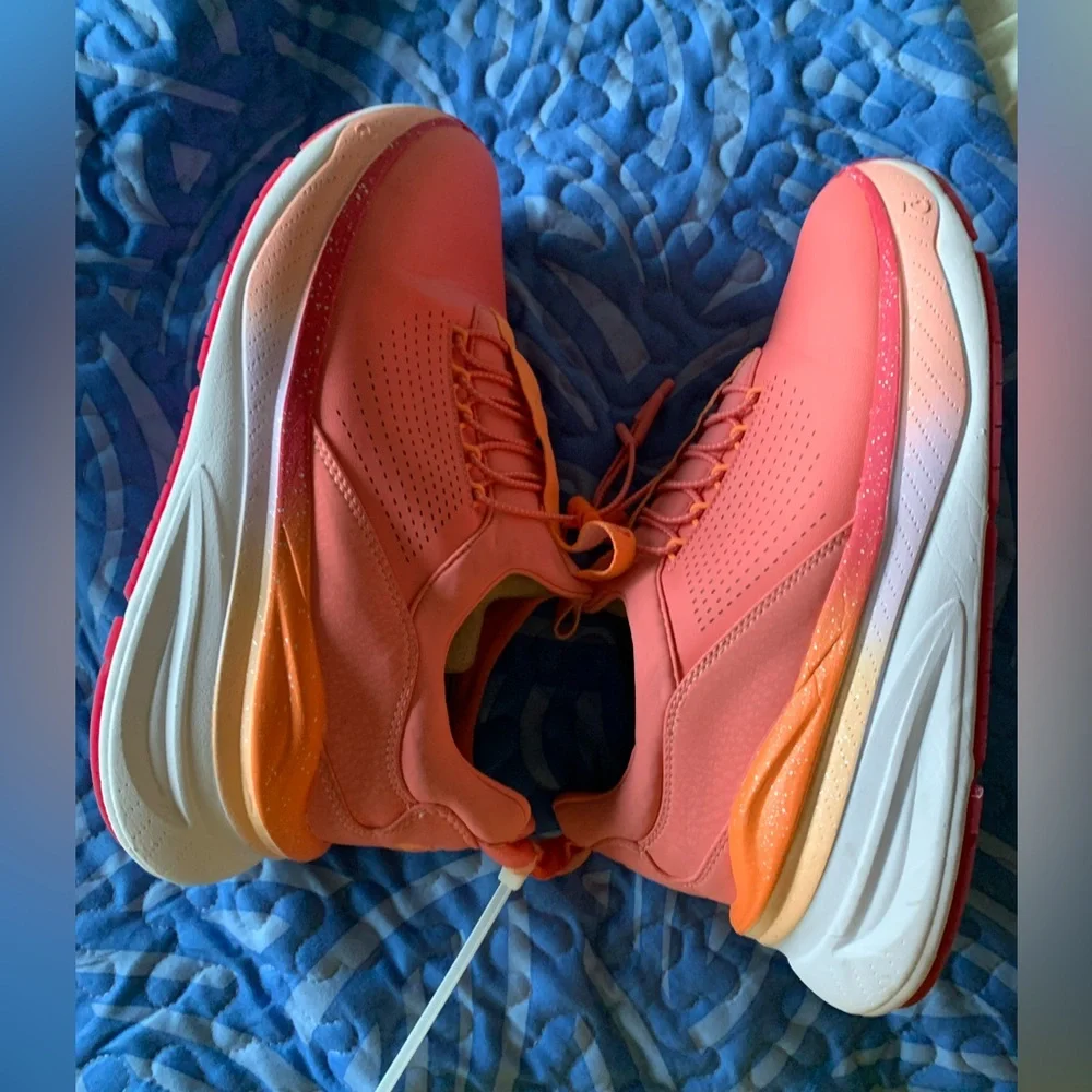 Clove Limited Edition Supercush Forte Coral Rose Tangerine Sneakers 🌴 - Picture 2 of 8